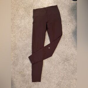Wunder Train High Rise Lululemon Leggings